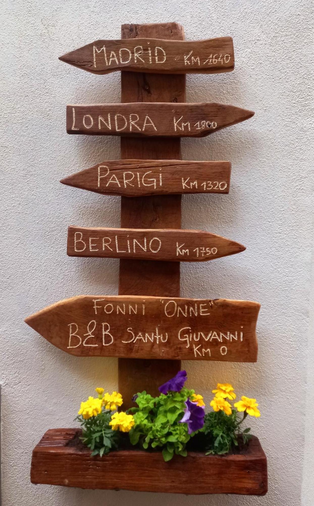 "B&B Santu Giuvanni" Fonni Kültér fotó